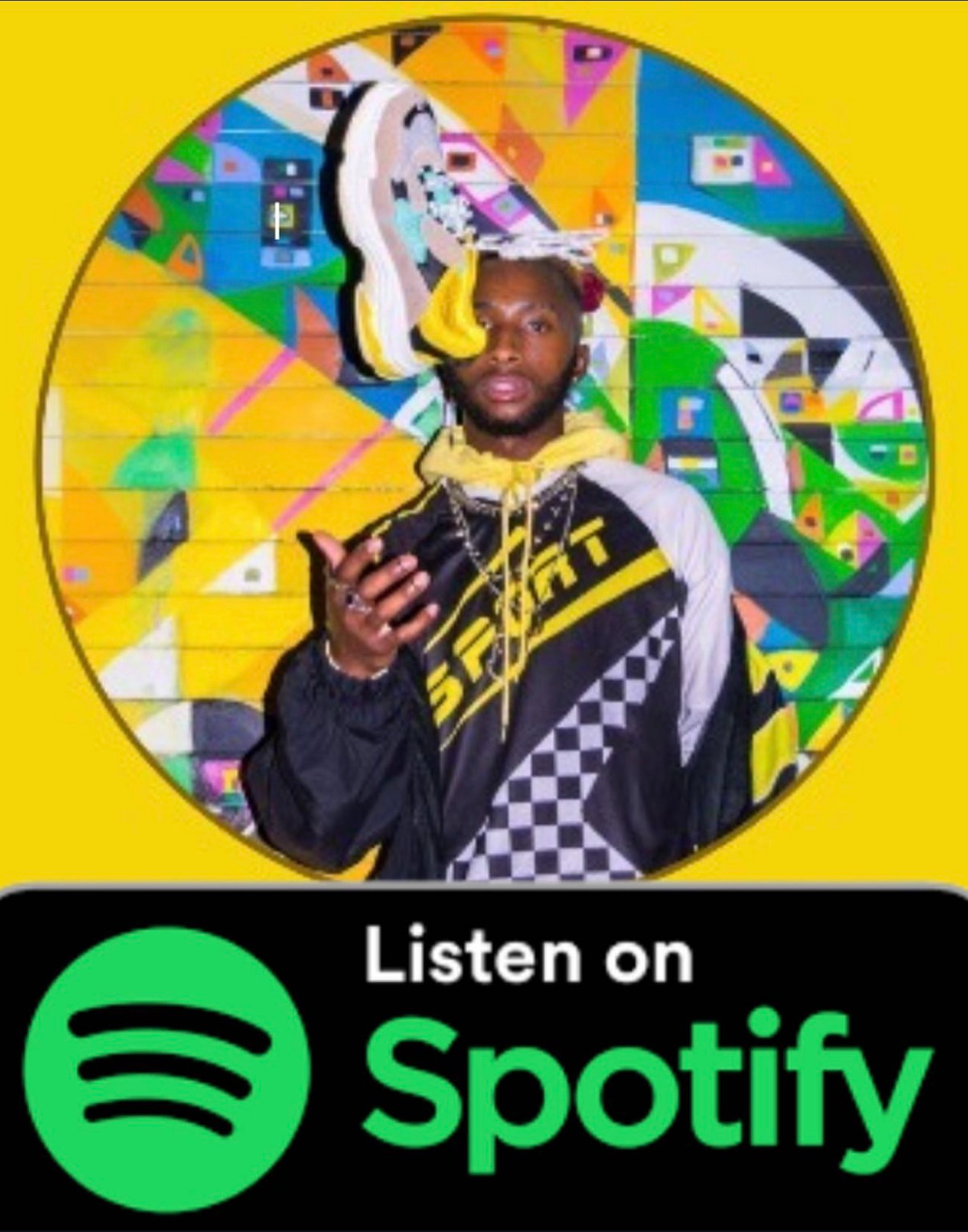 Gray Skyes Spotify artist proof graphic